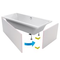 EXCELLENT Панель для ванн Flex System OBEX.P.18X85WH
