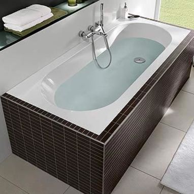 VILLEROY&BOCH Ванна квариловая + ножки Oberon (UBQ170OBE2V-01)