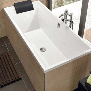 VILLEROY&BOCH Ванна квариловая + ножки Squaro Slim (UBQ180SQS2V-01)