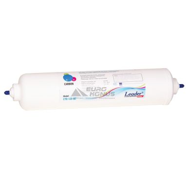 LEADER Картридж из брикетированного активированного угля In-Line CTO-12x2,5-QC (LCTO-12L-QC)